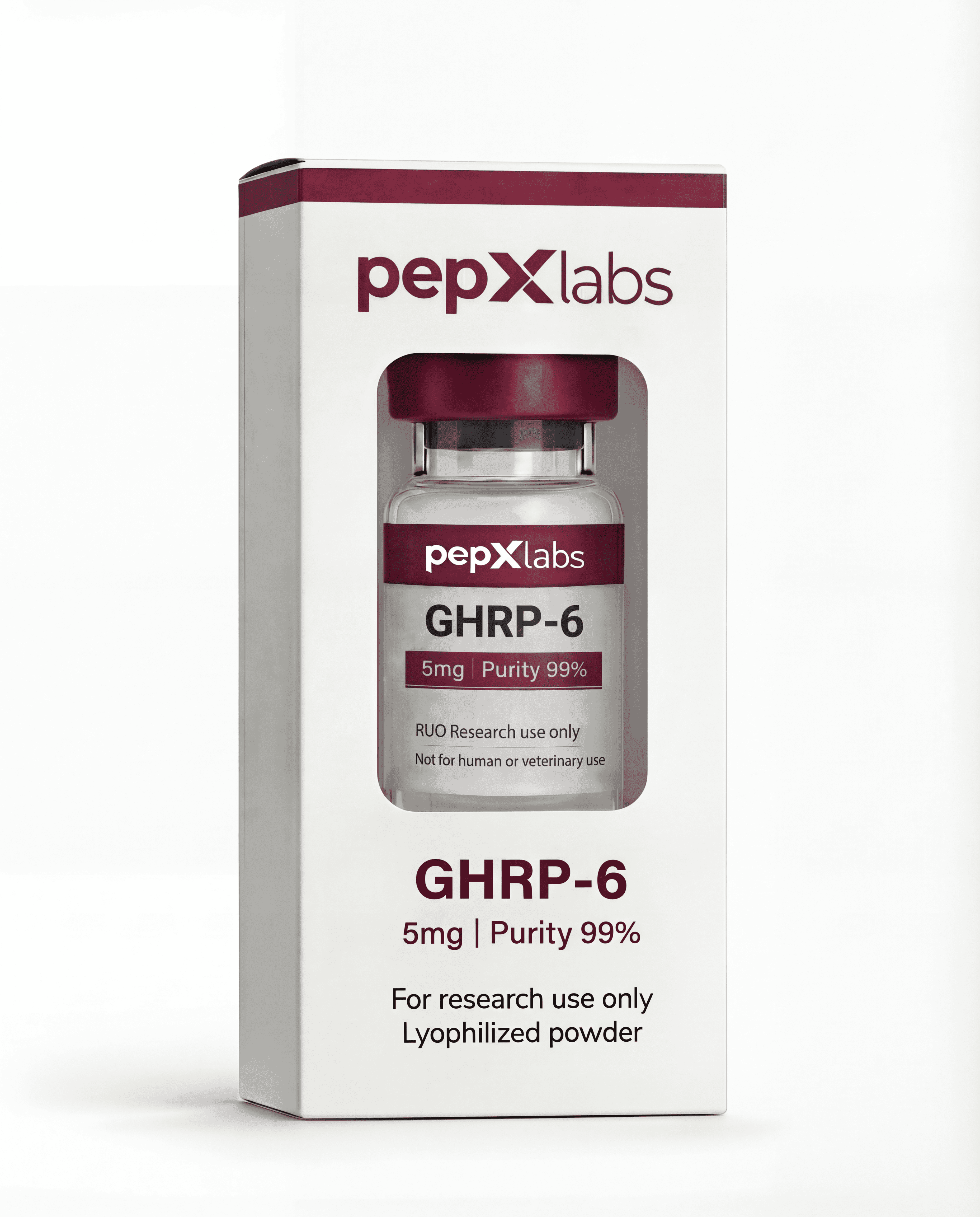 GHRP-6 vial