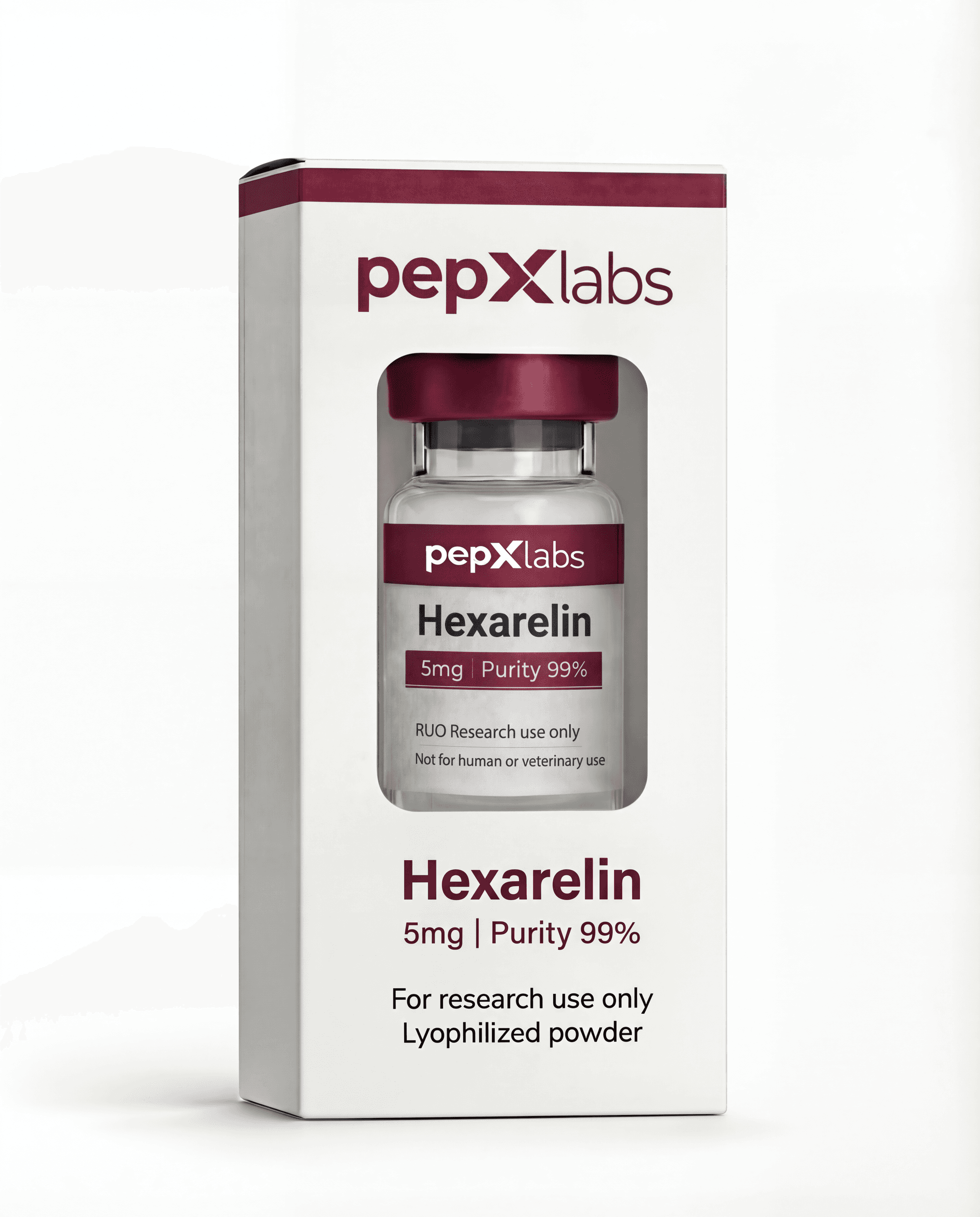 Hexarelin vial