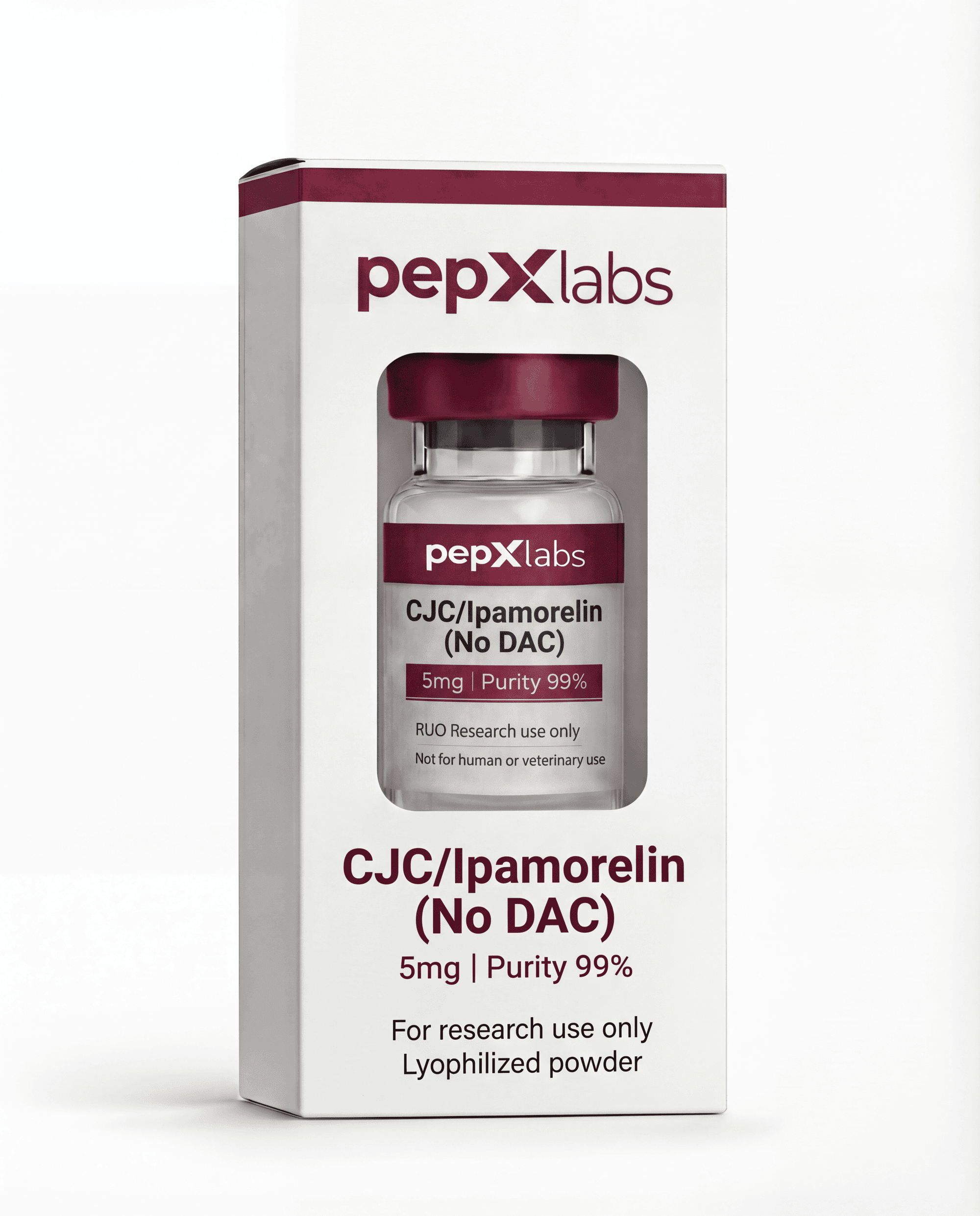 CJC/Ipamorelin (No DAC) vial