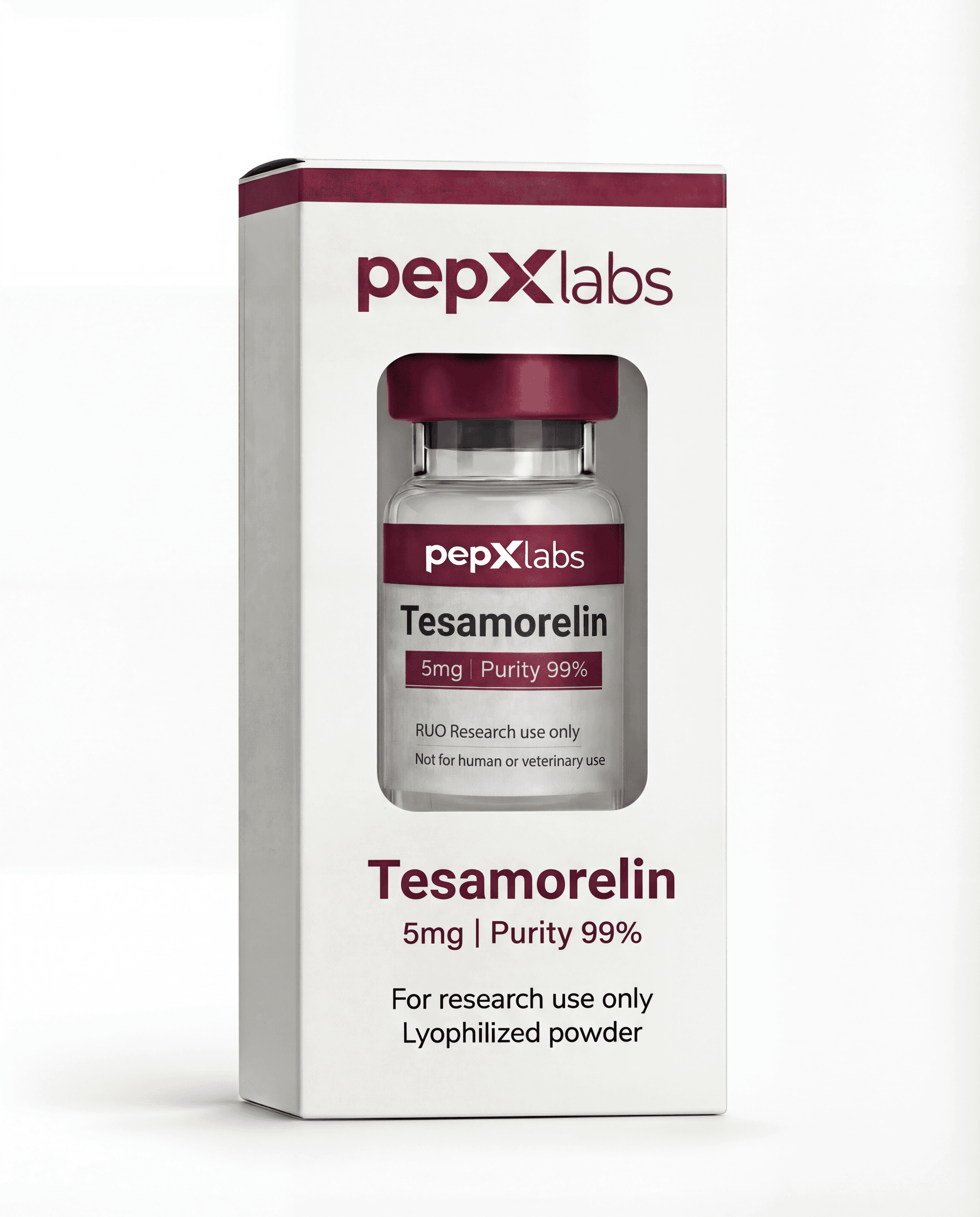 Tesamorelin vial