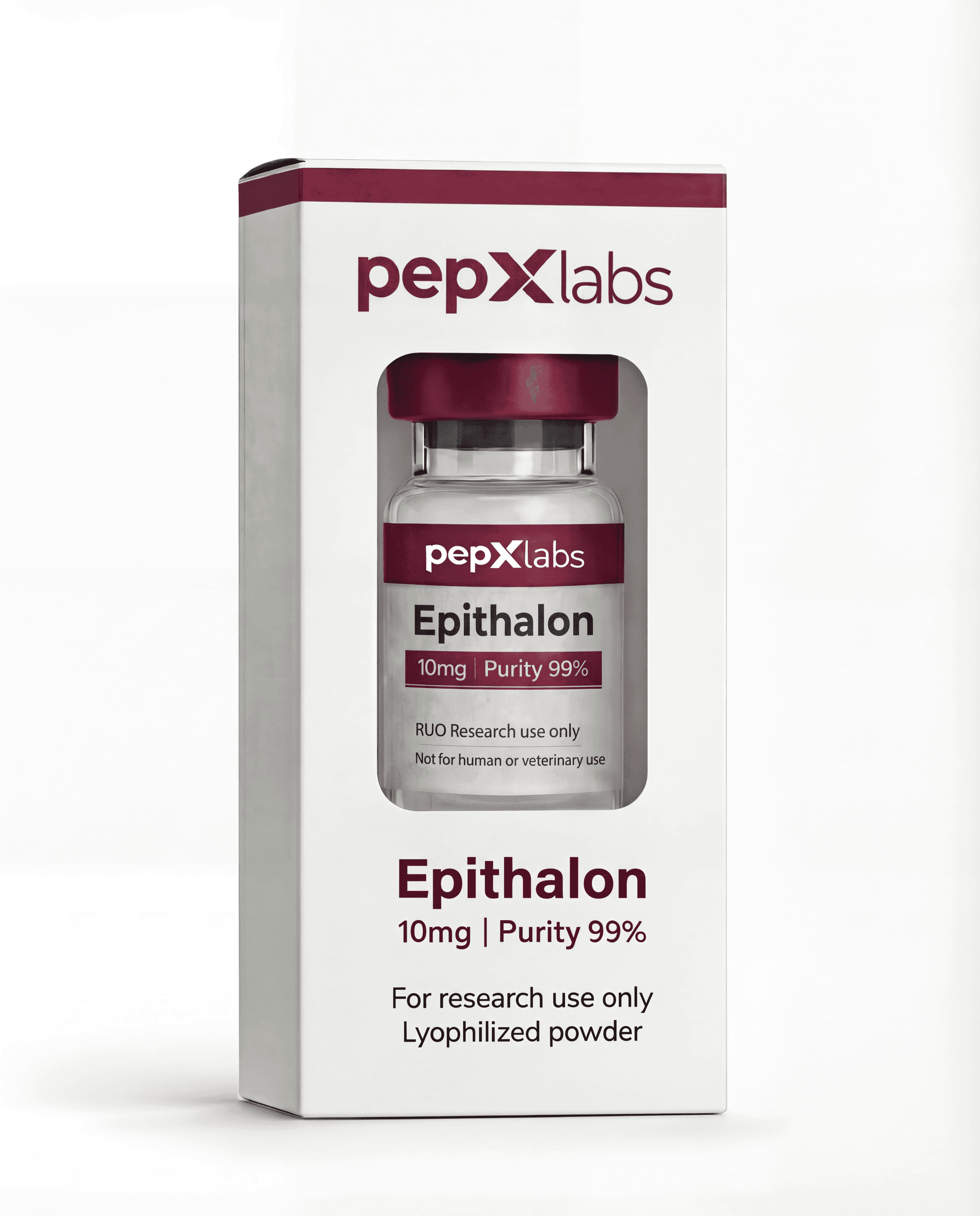 Epitalon research peptide vial